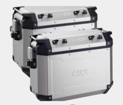 Givi Trekker Outback 48/37 Black Line/Aluminium Side Cases