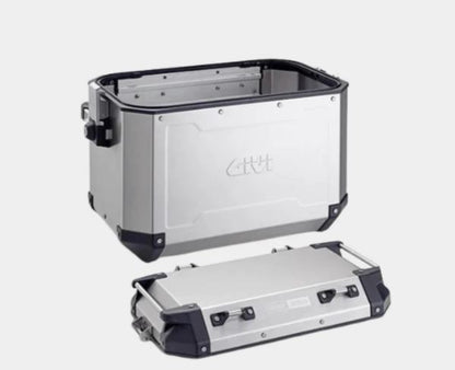 Givi Trekker Outback 48 Side Cases Silver Single - Left - OBKN48AL