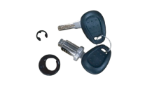 Givi FG-Z1565N Black Cylinder Core/Key & Housing (Black)