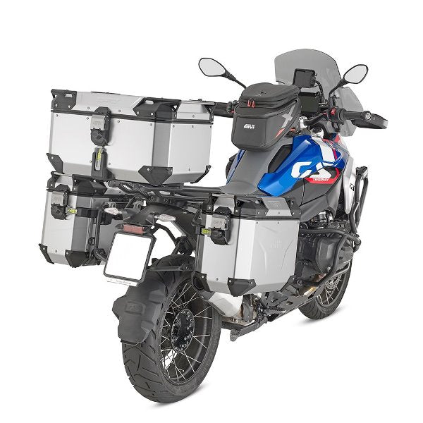 Givi–Trekker Outback Evo Smart 37 Anodised-OBKEV37AAL