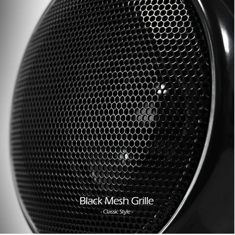 Go Hawk 4 Channel 4 Inch Speakers With Inbuilt Amplifier Black (1200 Watts)