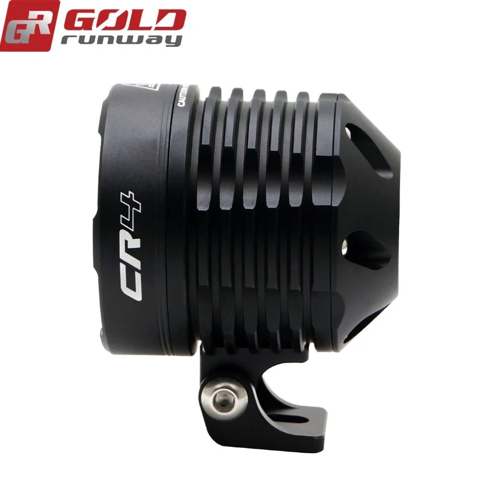 Gold Runway GR CR 4 Premium LED Auxiliary Driving Lights 3800 Lumens For Motorcycles