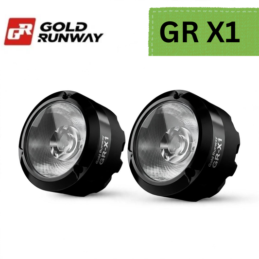 Gold Runway GR X1 Premium LED Auxiliary Driving Lights for Motorcycles