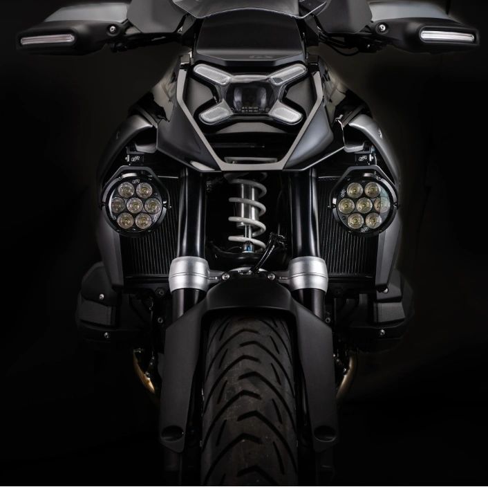 Gold Runway GR X7 Pro Premium LED Auxiliary Driving Lights for Motorcycles