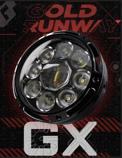 Gold Runway GX RLC2 PRO LED Driving Light – 250W, 5700K, 37,000 LM