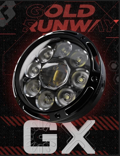 Gold Runway GX RLC2 PRO LED Driving Light – 250W, 5700K, 37,000 LM