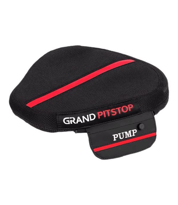 Grand Pitstop - Air Comfy Seat Cushion Cruiser for Motorcycle (Premium With Pump)