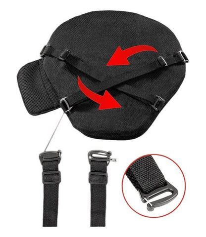 Grand Pitstop - Air Comfy Seat Cushion Cruiser for Motorcycle (Premium With Pump)