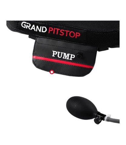 Grand Pitstop - Air Comfy Seat Cushion Cruiser for Motorcycle (Premium With Pump)