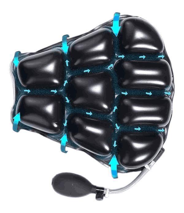 Grand Pitstop -Air Comfy Seat Cushion - Sports Premium (Premium With Pump)