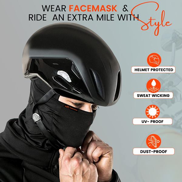 GrandPitstop-Face Mask Black Pack of 2-FACMBLACK