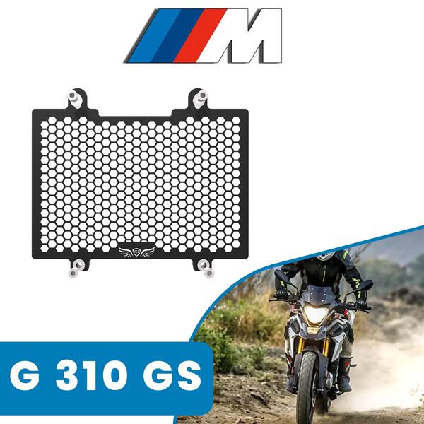GrandPitstop-Radiator Grill Black For BMW G310 GS (RG-6-B-BMW G310)