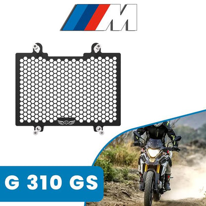 GrandPitstop-Radiator Grill Black For BMW G310 GS (RG-6-B-BMW G310)