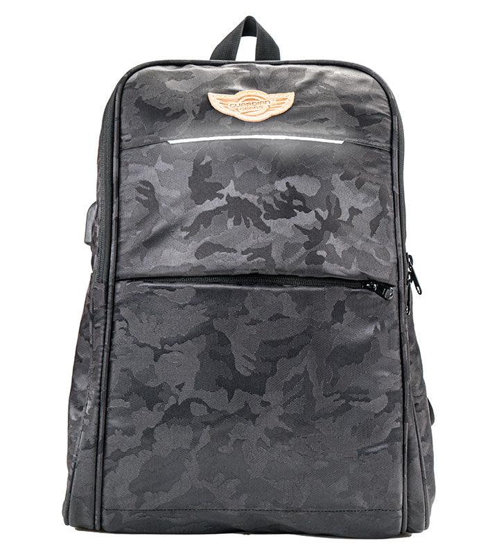 Guardian Gears Robin 30L Black Camo Laptop Backpack