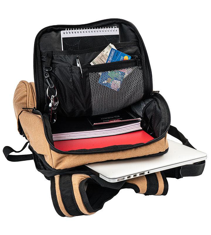 Guardian Gears Robin 30L Khaki Laptop Backpack