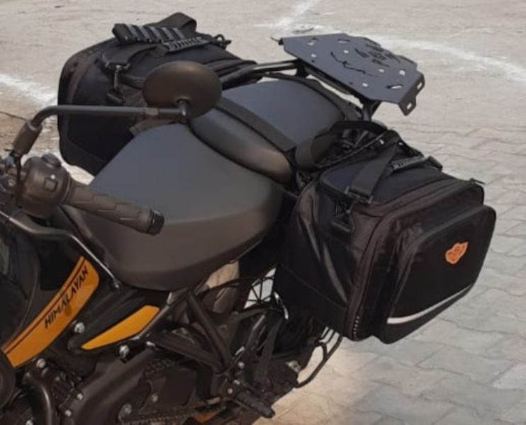 Guardian Gears-Stallion Saddlebag 50Ltrs expandable up to 65Ltrs with Rain Cover and Drybags