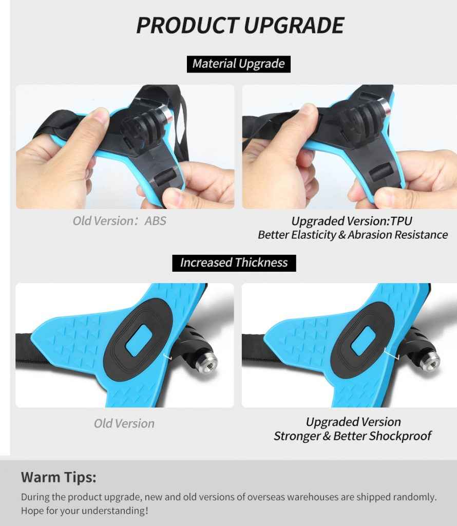 Action Camera Chin Mount for Helmet - Action Cams