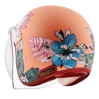 AXOR Retro Jet Girls Helmet - HAWAII - Riders Junction
