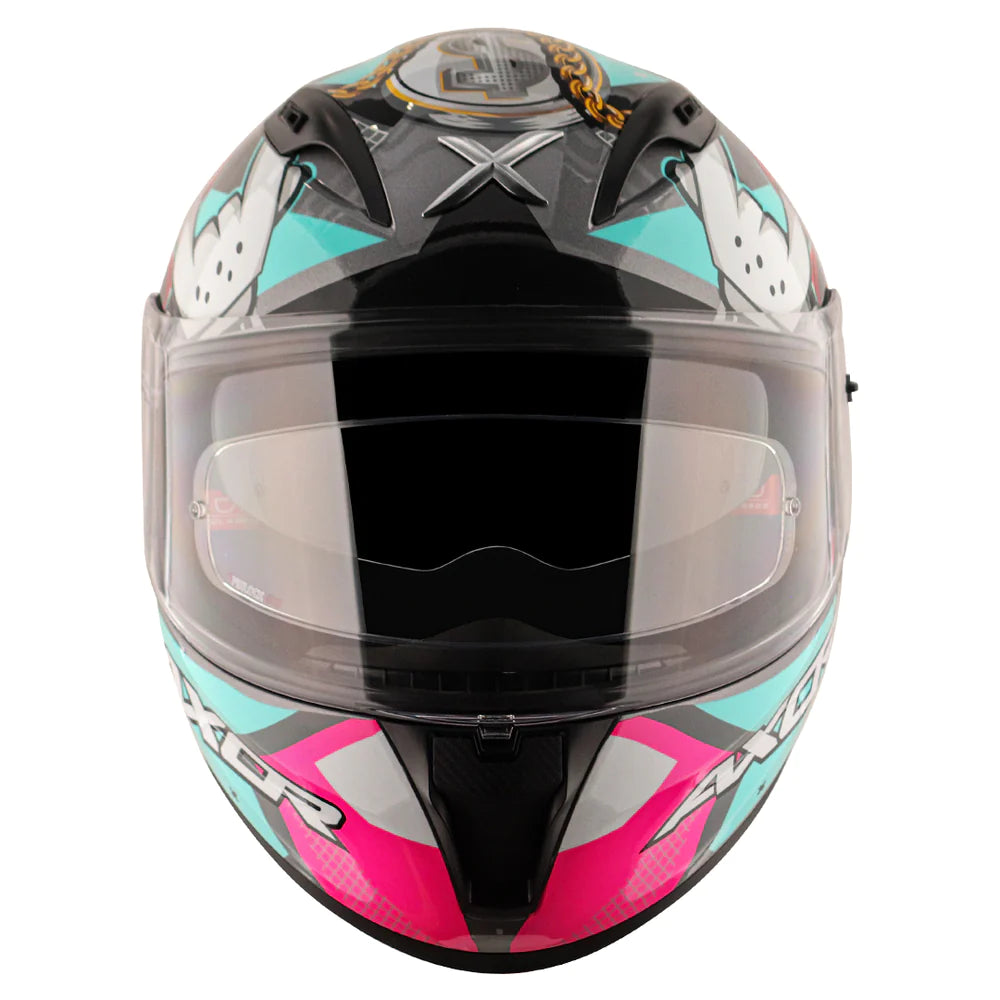 Axor Street Hip Hop Helmets - Athena Grey Mint - Riders Junction