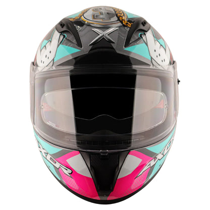 Axor Street Hip Hop Helmets - Athena Grey Mint - Riders Junction