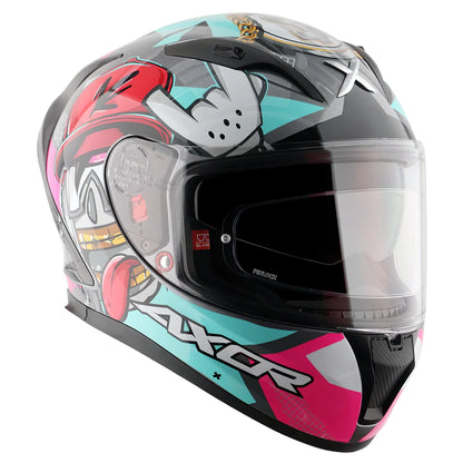 Axor Street Hip Hop Helmets - Athena Grey Mint - Riders Junction