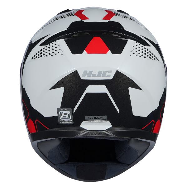 HJC C10 Aspa Helmet (Black White & Red)