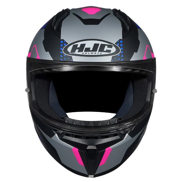 HJC C10 Aspa Helmet (Silver Blue & Pink)