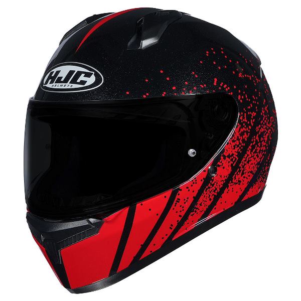 HJC C10 Haven Helmet (Black & Red)