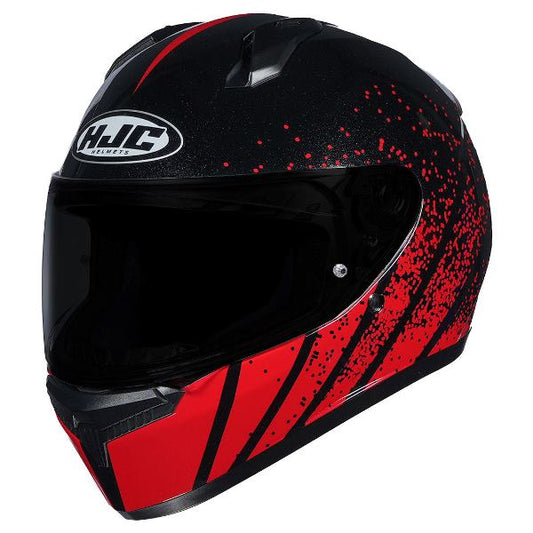 HJC C10 Haven Helmet (Black & Red)