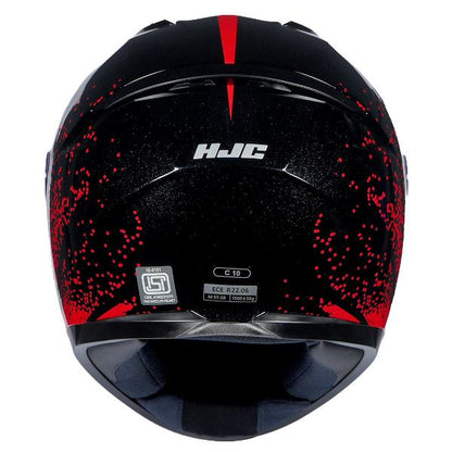 HJC C10 Haven Helmet (Black & Red)