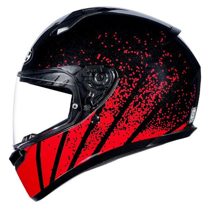 HJC C10 Haven Helmet (Black & Red)