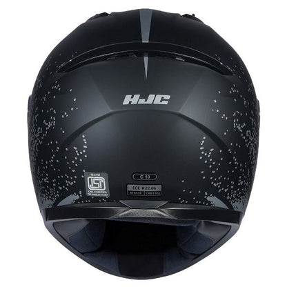 HJC C10 Haven Helmet (Black & Silver)