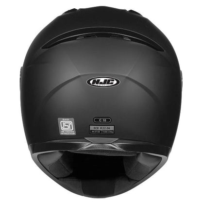 HJC C10 Semi-Flat Black Helmet