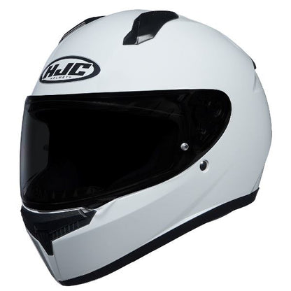 HJC C10 Solid White Helmet