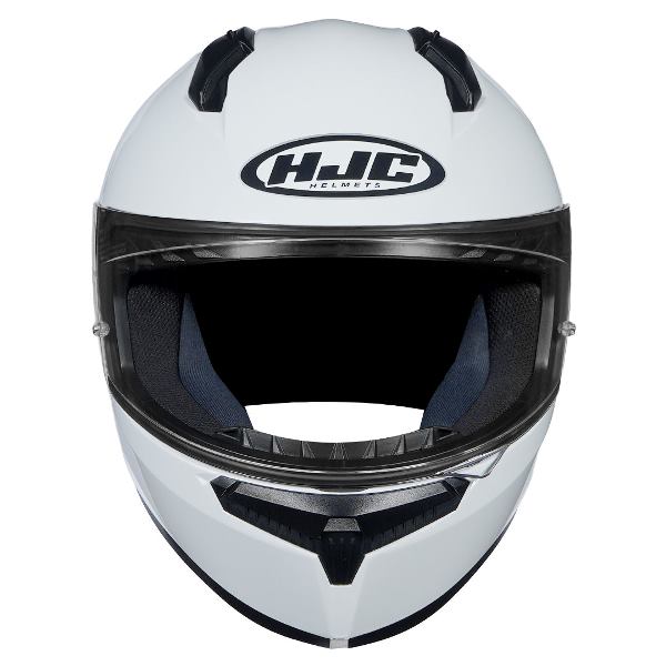 HJC C10 Solid White Helmet