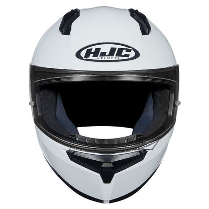 HJC C10 Solid White Helmet