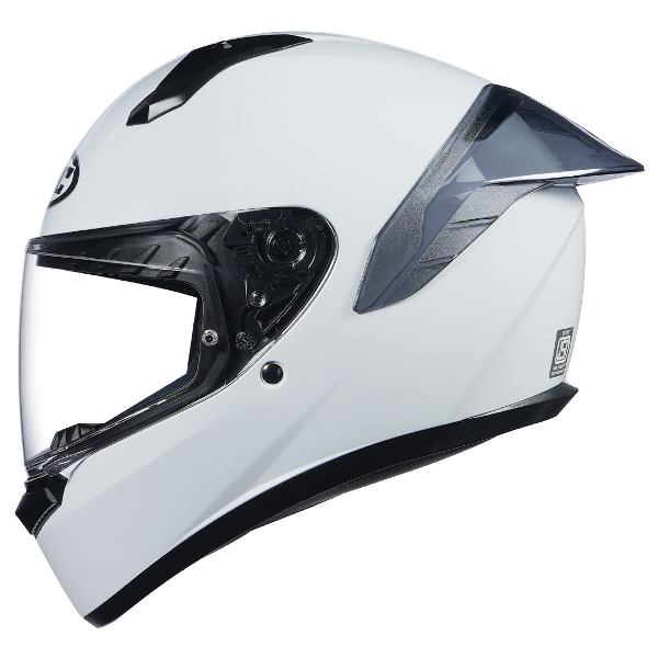 HJC C10 Solid White Helmet