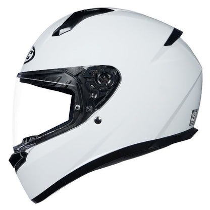 HJC C10 Solid White Helmet