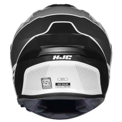 HJC C71 (C7X) Morix Helmet (White & Grey)