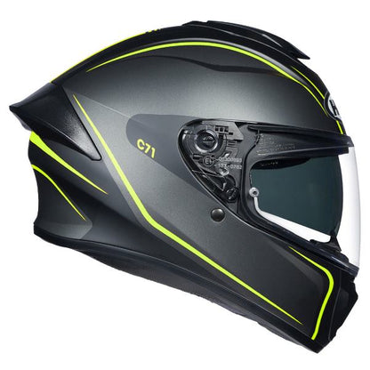HJC C71 (C7X) Quez Helmet (Fluorescent Yellow)