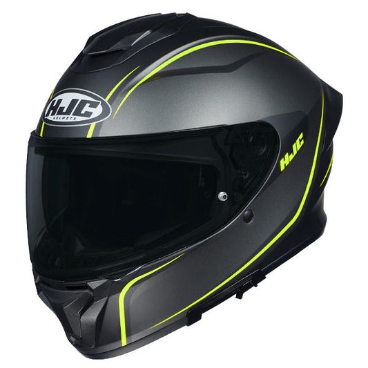 HJC C71 (C7X) Quez Helmet (Fluorescent Yellow)