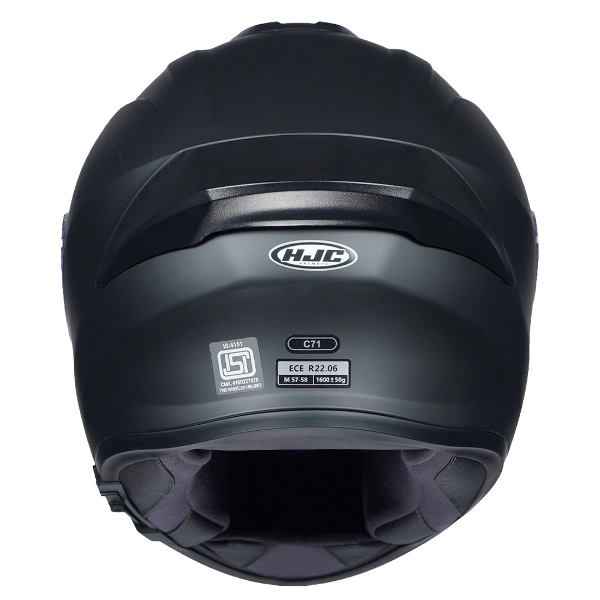 HJC C71 (C7X) Semi-Flat Black Helmet