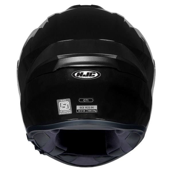 HJC C71 (C7X) Solid Metal Black Helmet