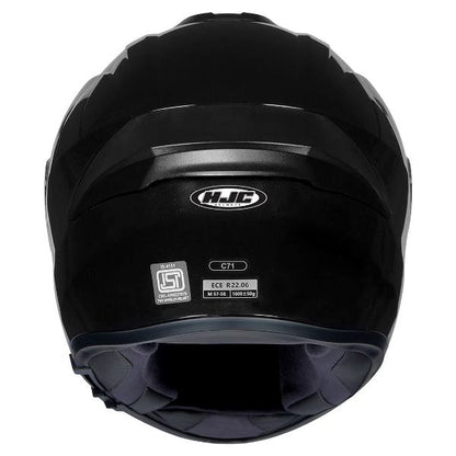 HJC C71 (C7X) Solid Metal Black Helmet