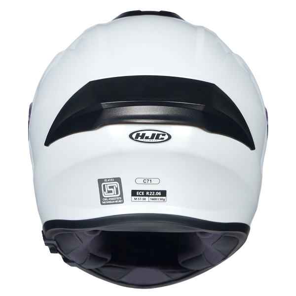 HJC C71 (C7X) Solid Pearl White Helmet