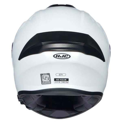 HJC C71 (C7X) Solid Pearl White Helmet