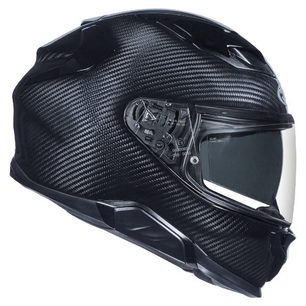 HJC F71 (F7X) Carbon Solid Helmet (Black)