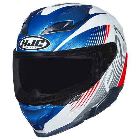 HJC F71 (F7X) Catos Helmet (White Blue & Red)