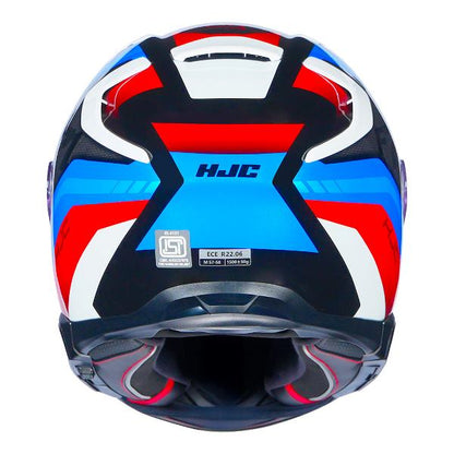 HJC F71 (F7X) Fes Helmet (White Blue & Red)