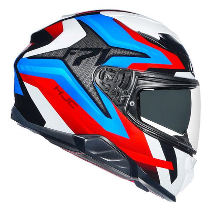 HJC F71 (F7X) Fes Helmet (White Blue & Red)